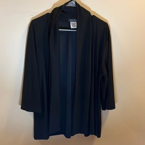 Black cardigan